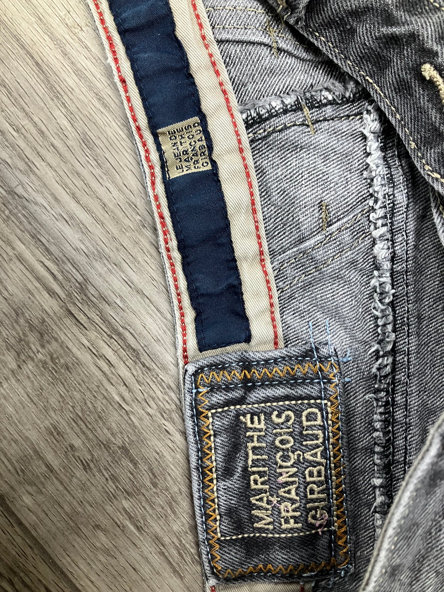 32- Marithé François Girbaud Red Tape Cargo Pants