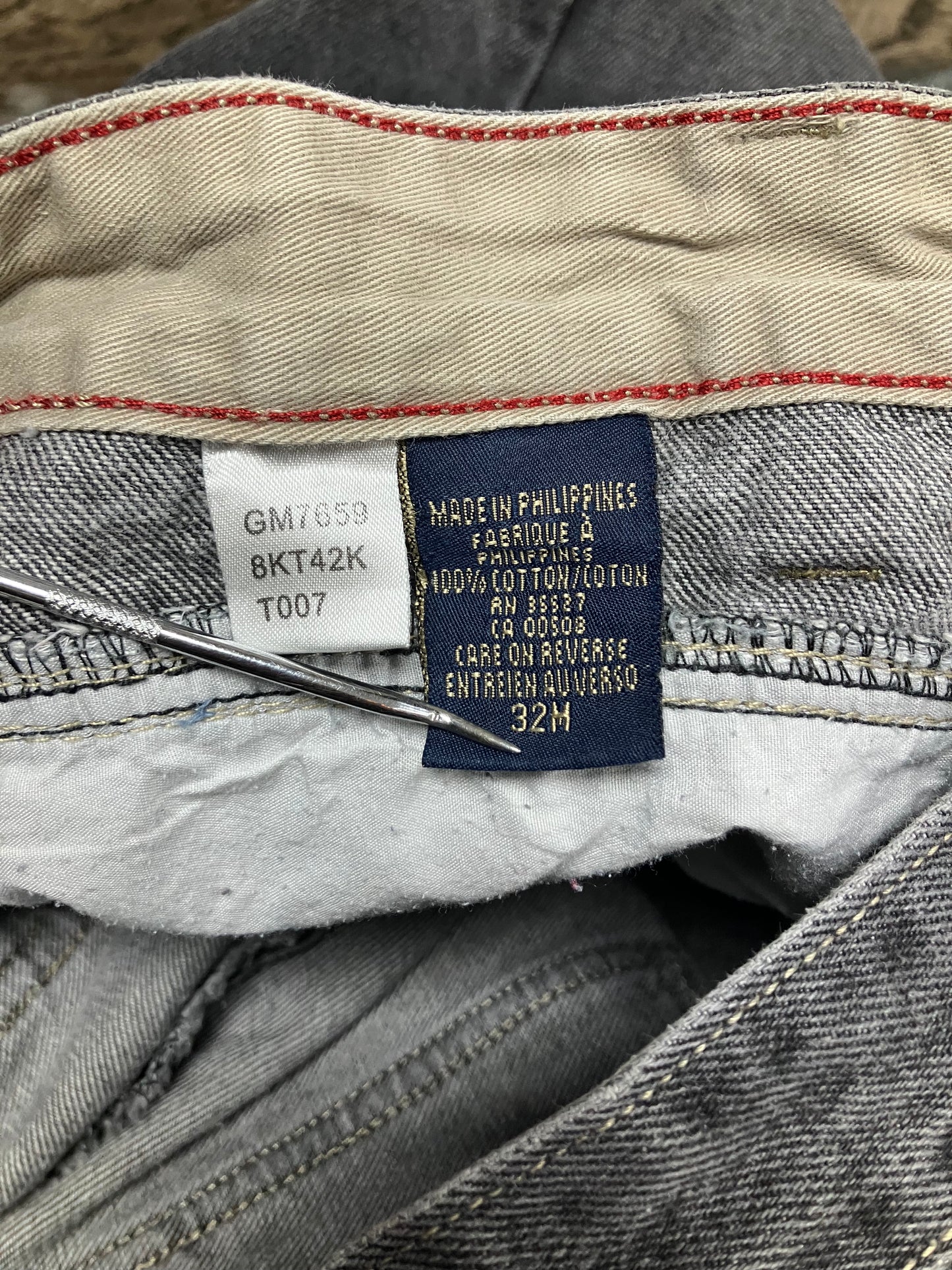 32- Marithé François Girbaud Red Tape Cargo Pants