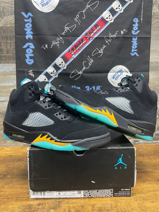 8 - Air Jordan 5 Aqua