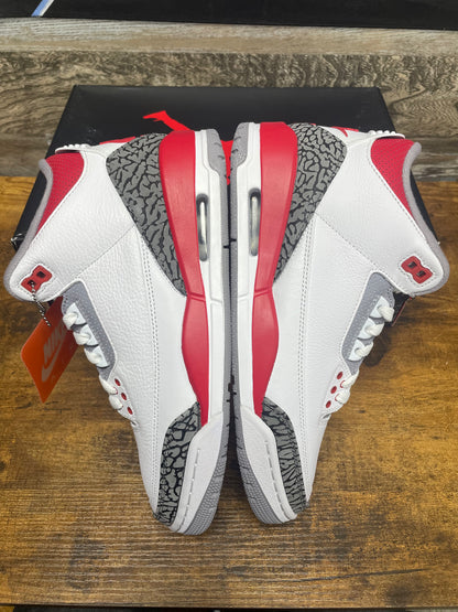 8.5 - Air Jordan 3 Fire Red
