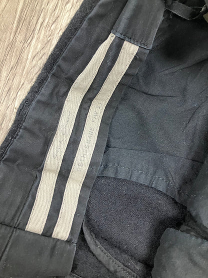 52-Rick Owens Gethsemane Wool Blend Cargo Pants