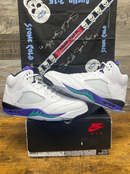 13 - Air Jordan 5 Grape