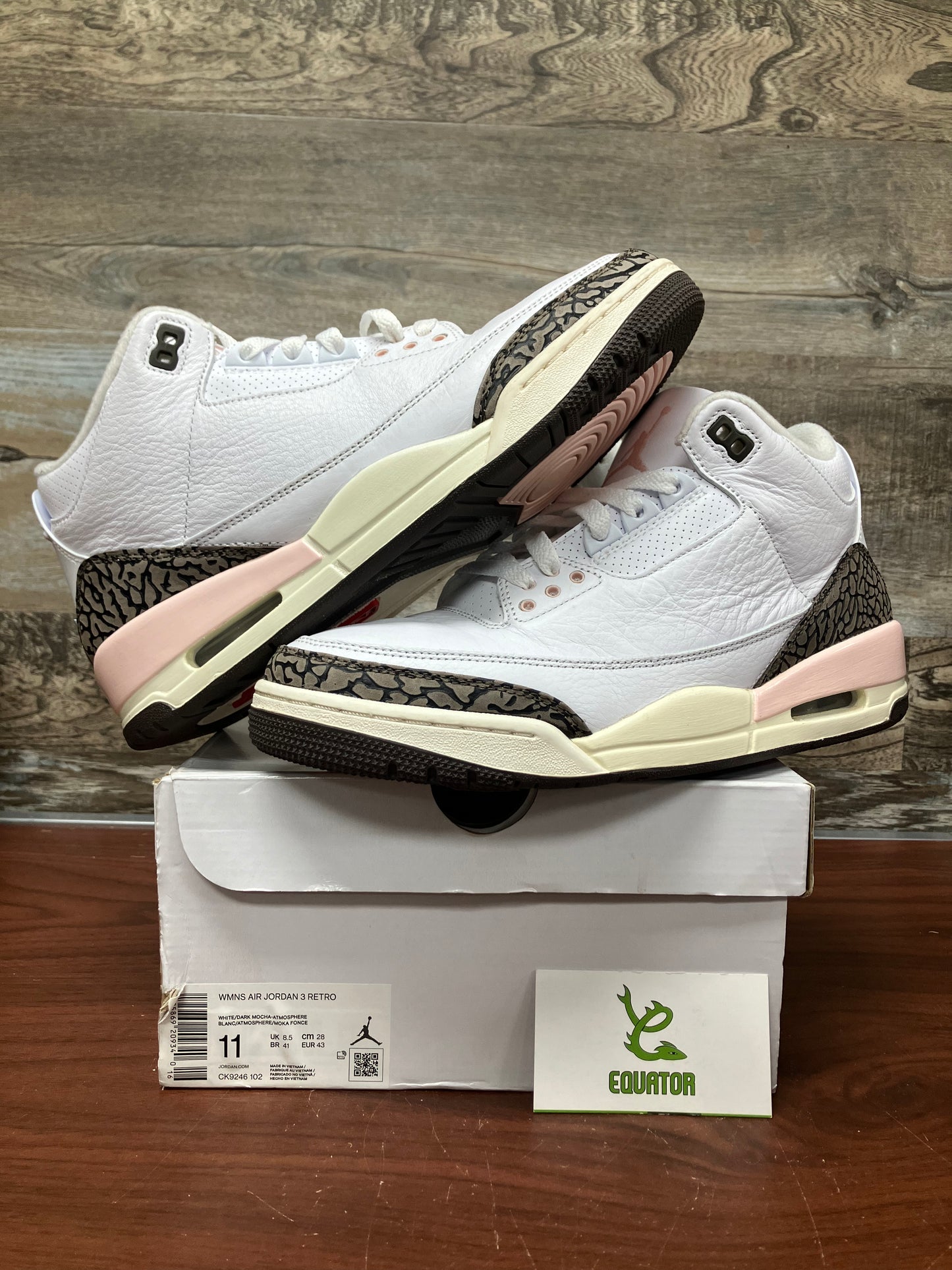 Jordan 3 Retro Neapolitan Size 11W/9.5M