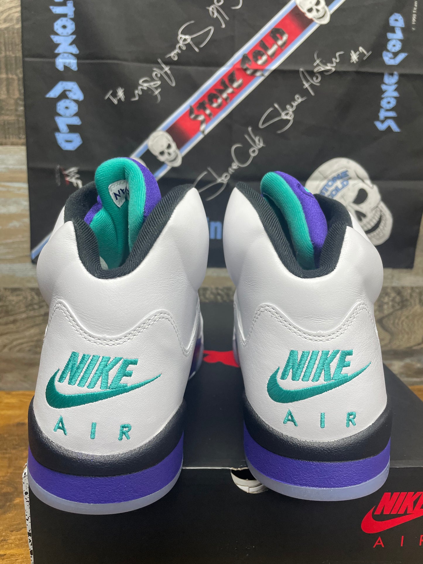 13 - Air Jordan 5 Grape
