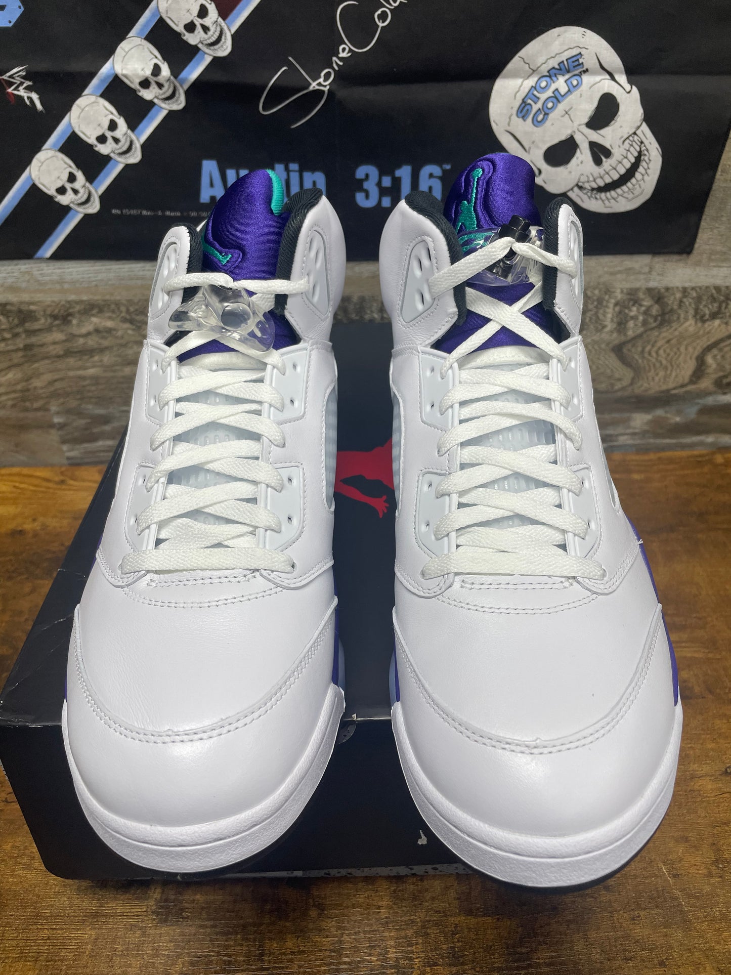 13 - Air Jordan 5 Grape