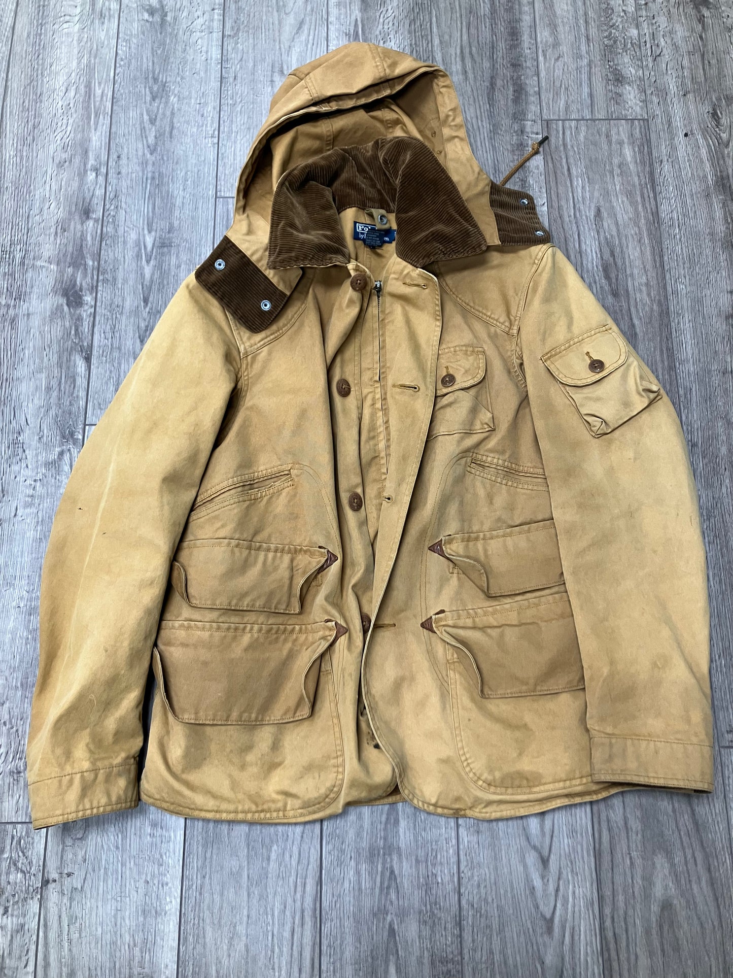 L-Polo Ralph Lauren Duck Hunting brown Jacket