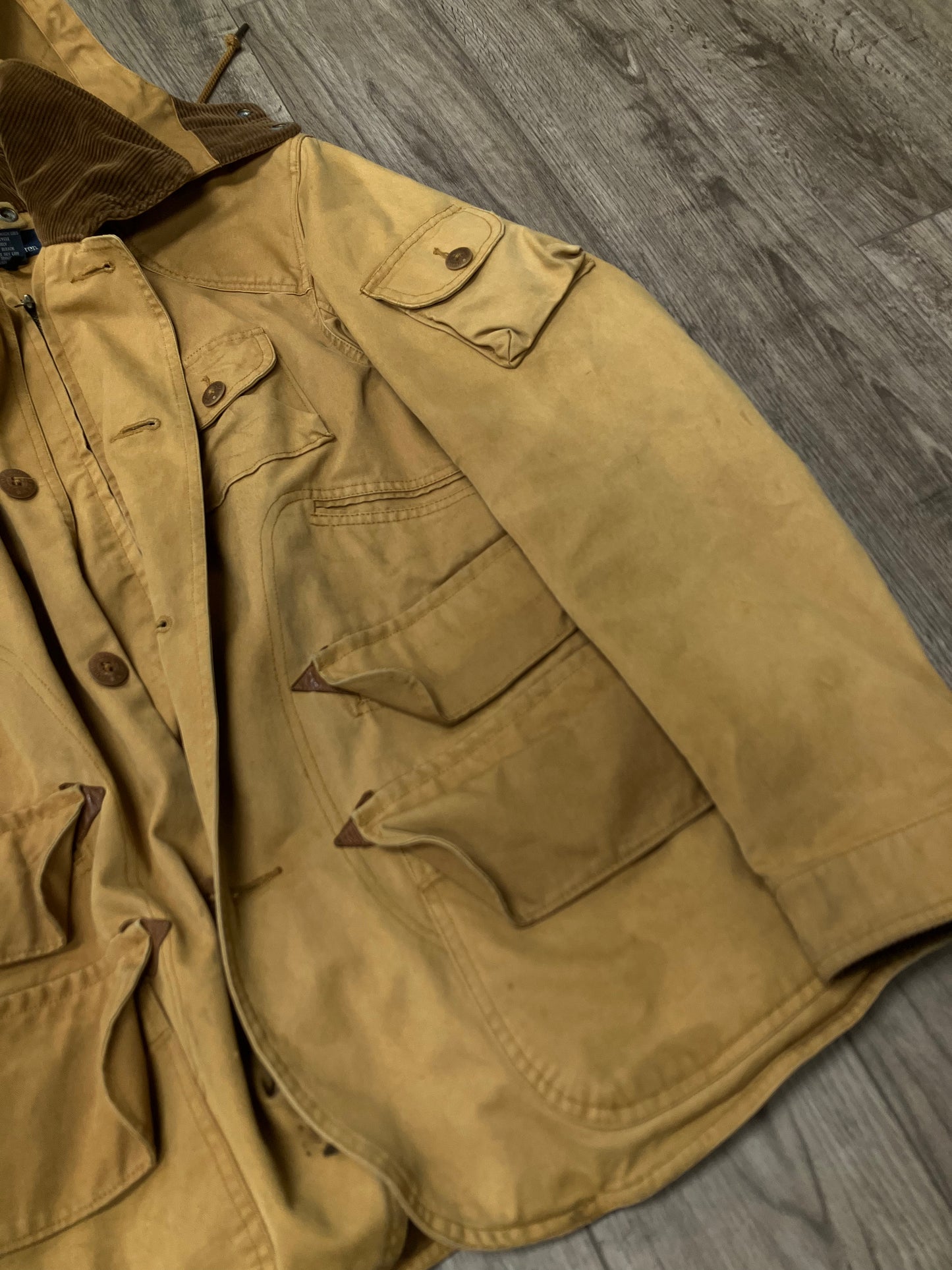 L-Polo Ralph Lauren Duck Hunting brown Jacket