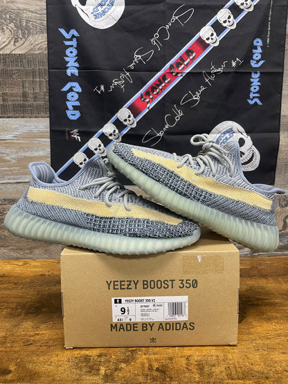 9.5 - adidas Yeezy Boost 350 V2 Ash Blue