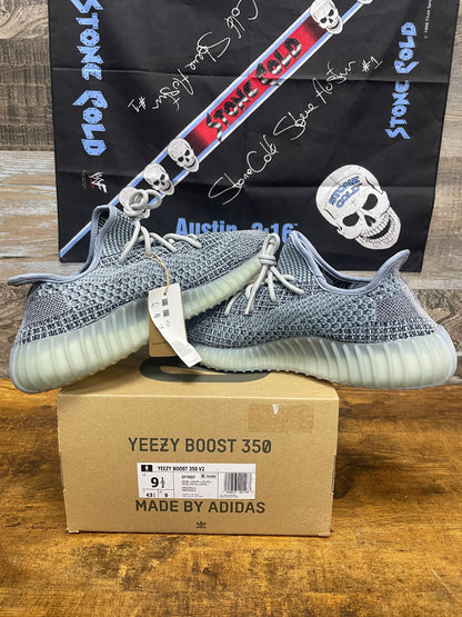 9.5 - adidas Yeezy Boost 350 V2 Ash Blue