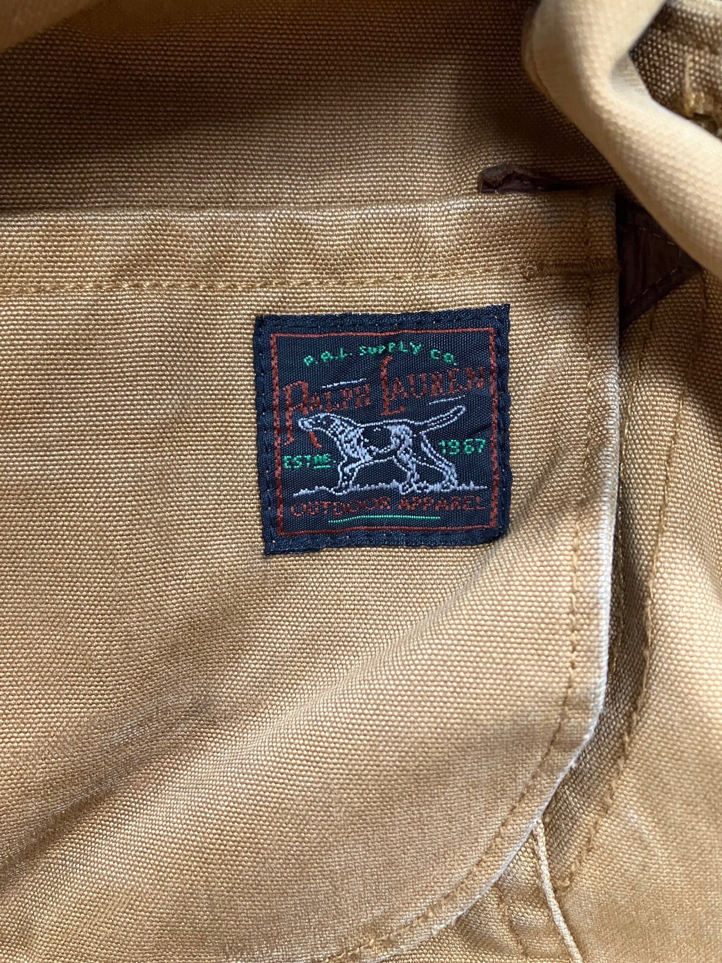 L-Polo Ralph Lauren Duck Hunting brown Jacket