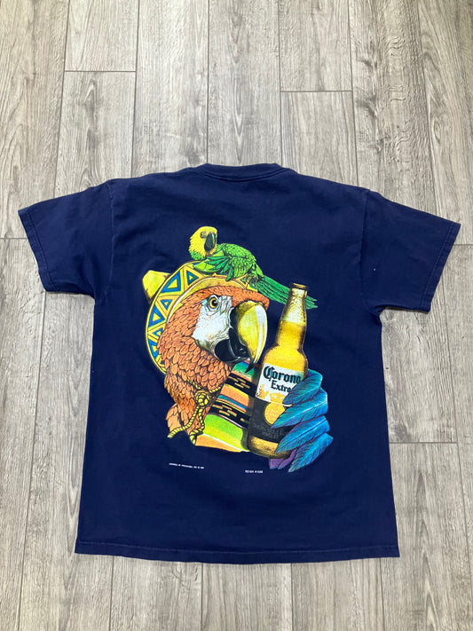 L-Vintage Corona Extra Parrot Tee