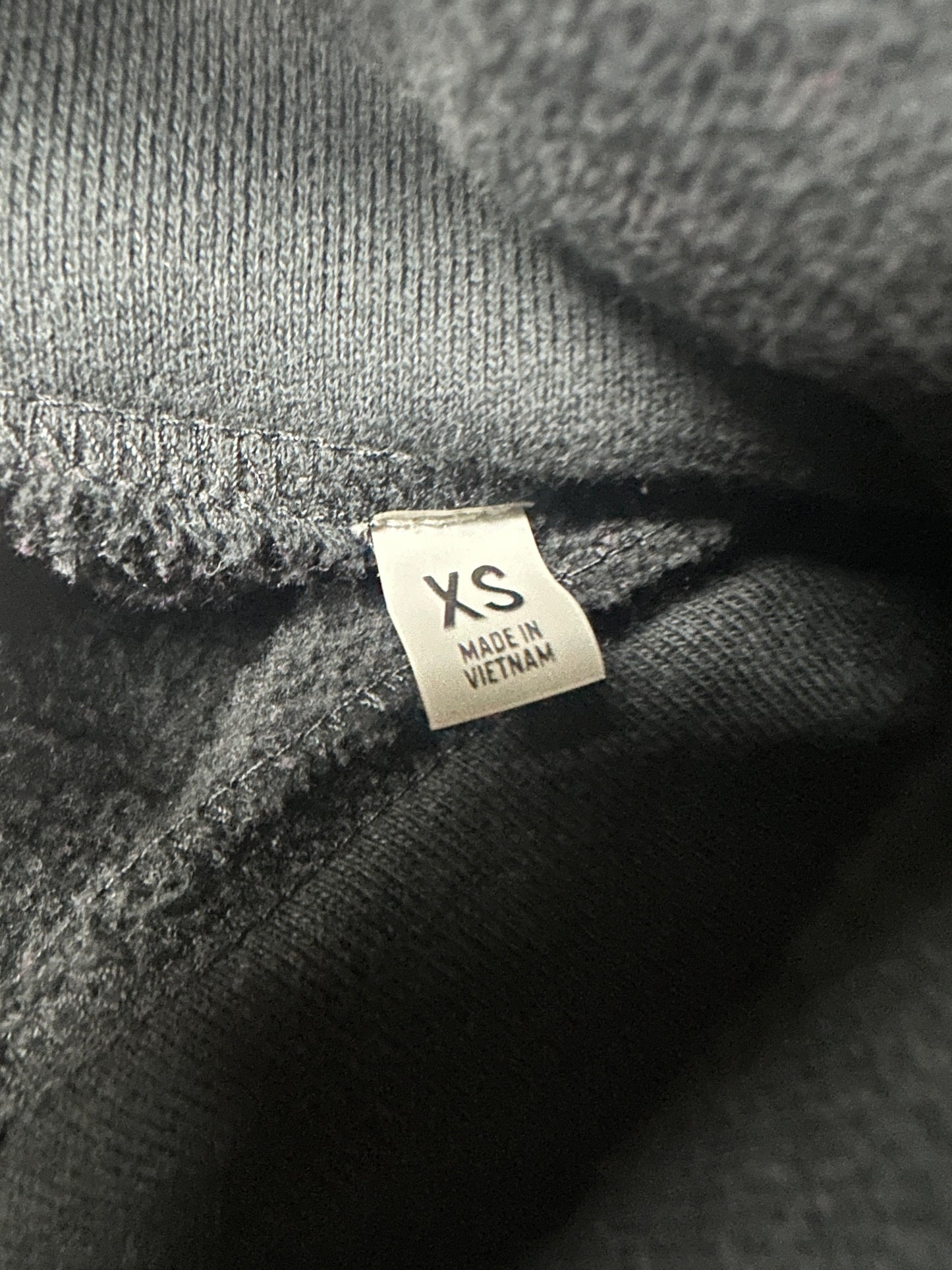 XS - FOG Essentials Black hoodie Fits oversized