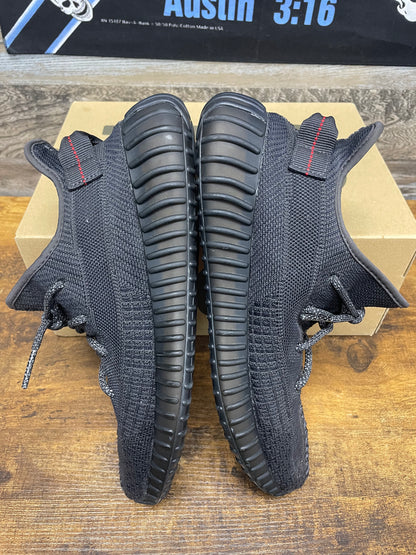 9.5 - adidas Yeezy Boost 350 V2 Low Black Non-Reflective