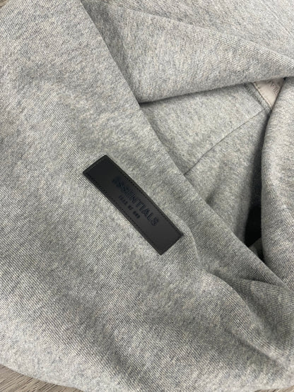 M - Fear Of God Essentials Grey Pullover Hoodie