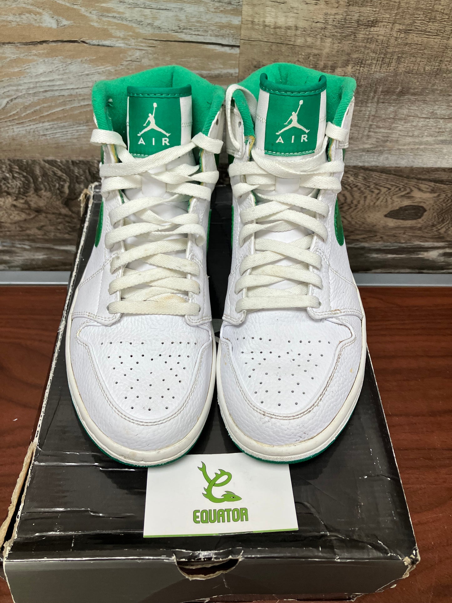 Jordan 1 Retro Do The Right Thing Green Size 8.5