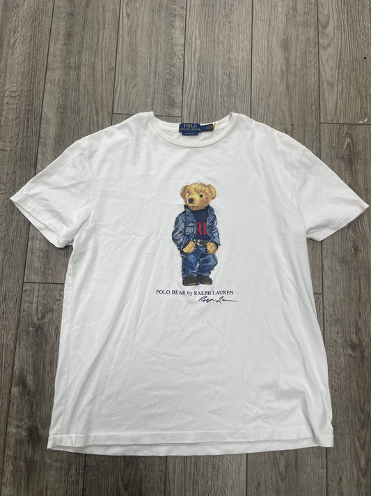 M - Polo Ralph Lauren Denim Suit Bear Tee