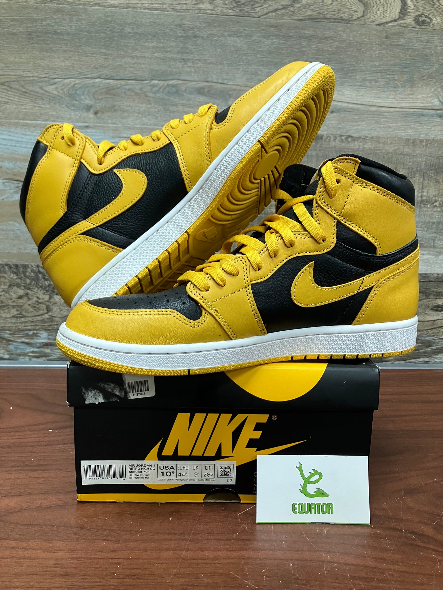 Jordan 1 Retro High Pollen Size 10.5