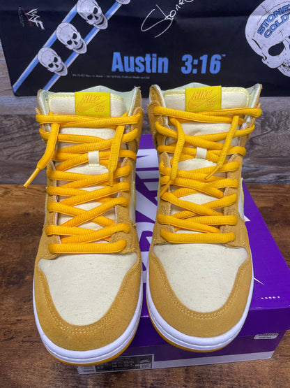 10.5 - Nike Dunk SB High Fruity Pack - Pineapple