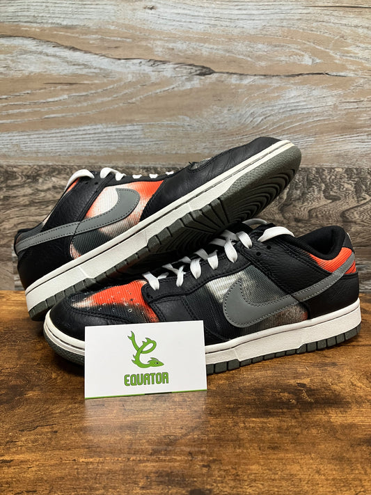 Nike Dunk Low Graffiti Black Red Size 10.5
