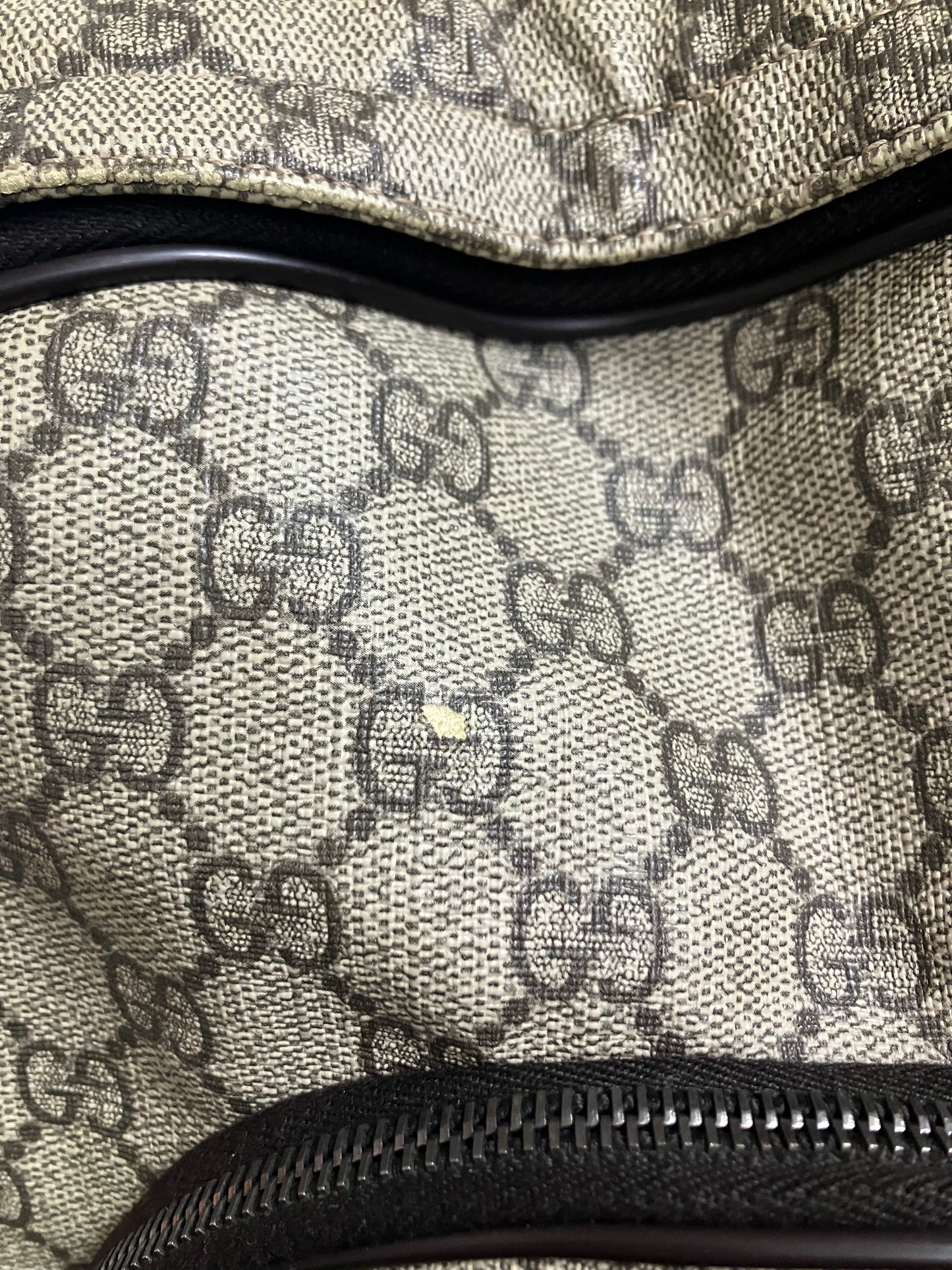 Gucci Supreme PVC GG Logo Backpack