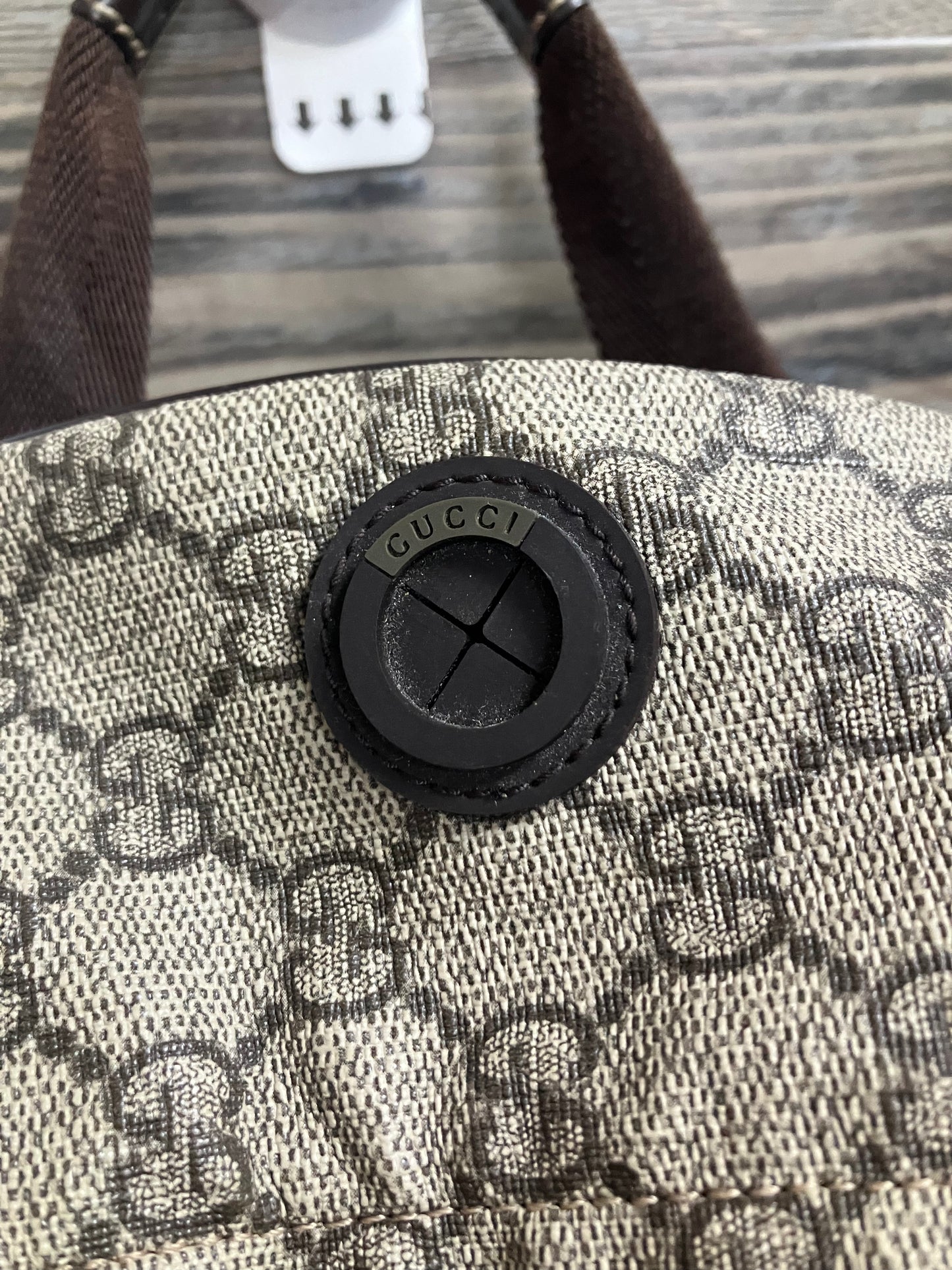 Gucci Supreme PVC GG Logo Backpack