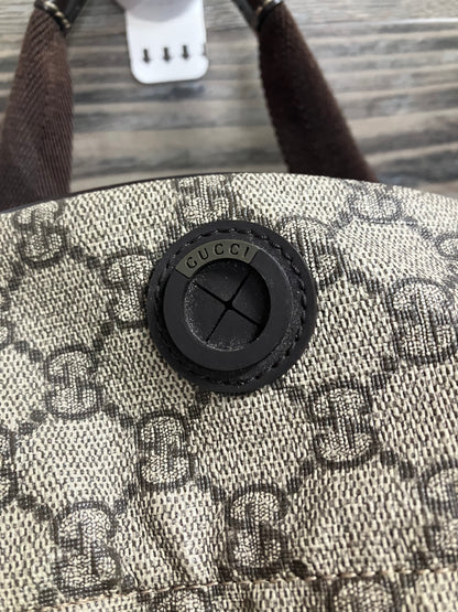 Gucci Supreme PVC GG Logo Backpack