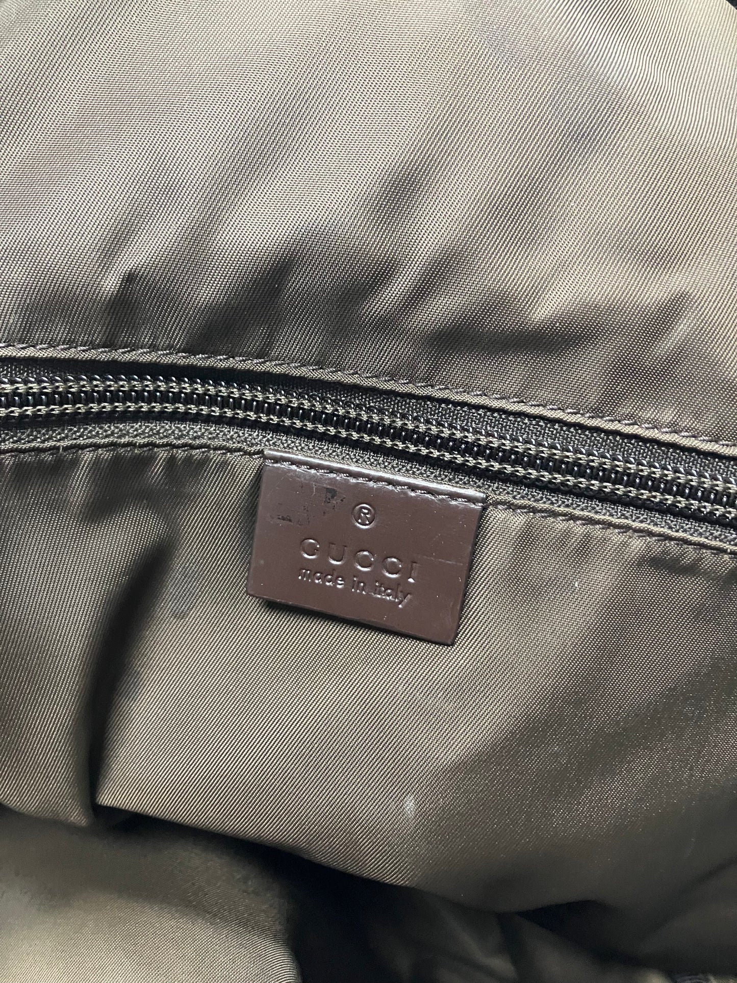 Gucci Supreme PVC GG Logo Backpack