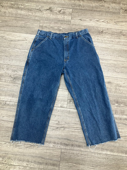 Carhartt Dark Wash Carpenter Jeans 38x25