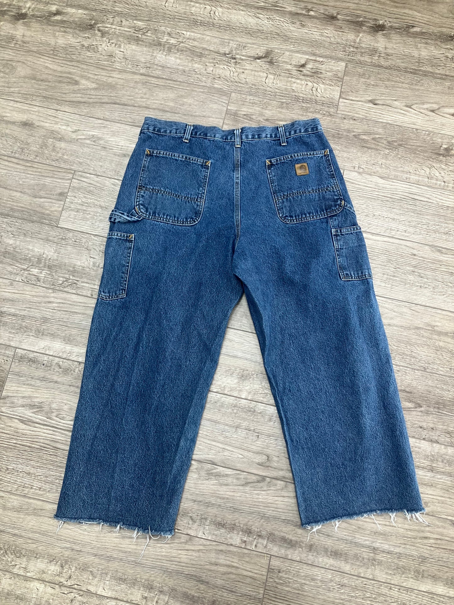 Carhartt Dark Wash Carpenter Jeans 38x25