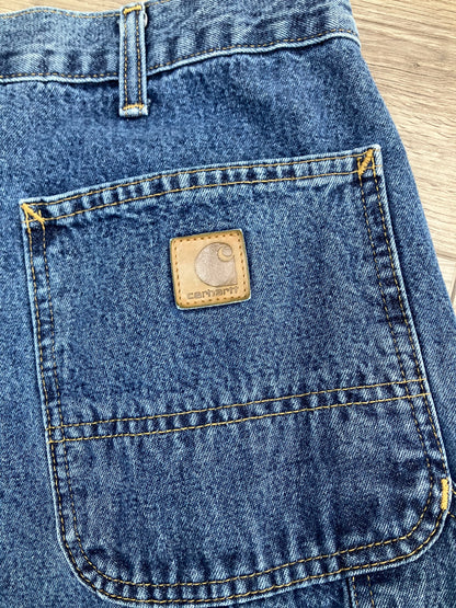 Carhartt Dark Wash Carpenter Jeans 38x25