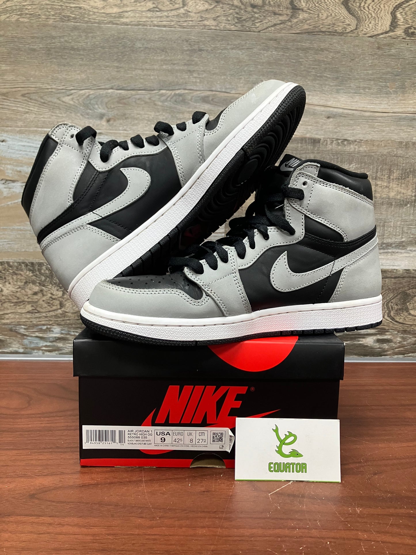 Jordan 1 Retro High Shadow 2.0 Size 9