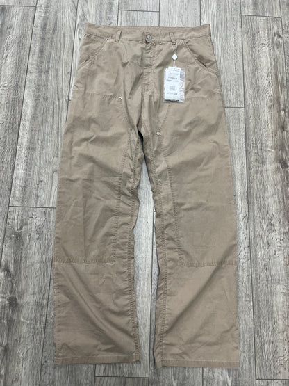 32 - MM6 Maison Margiela Beige Lightweight Double Knee Pants