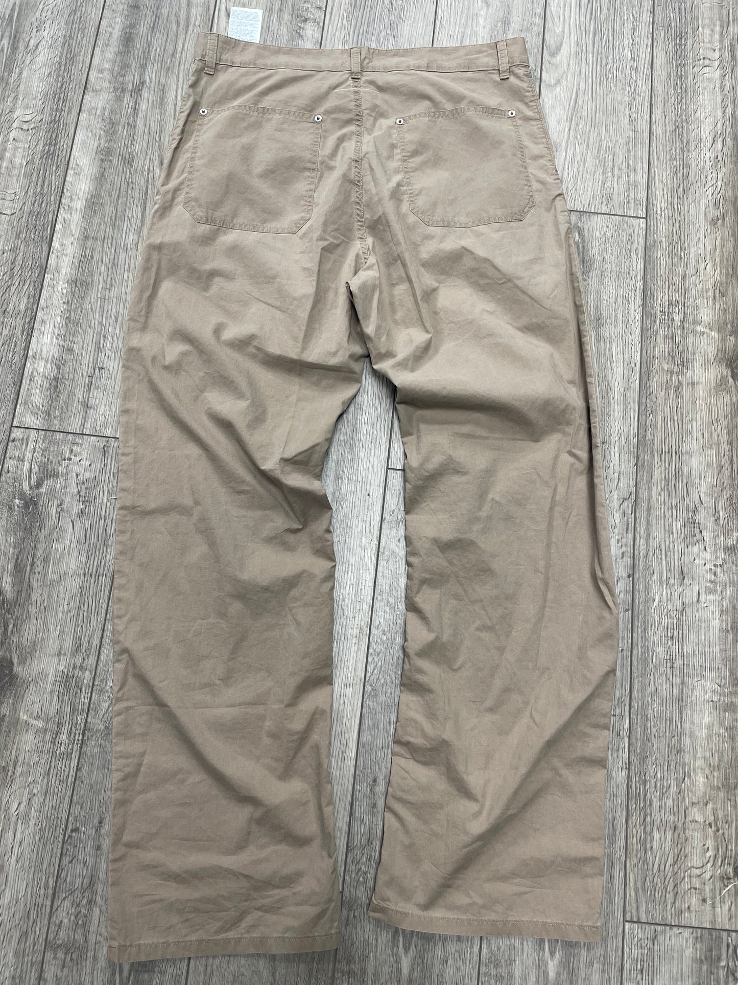 32 - MM6 Maison Margiela Beige Lightweight Double Knee Pants