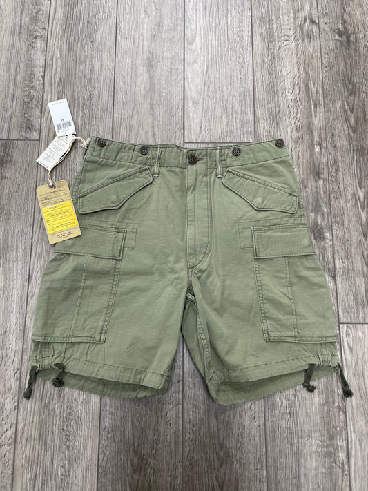 31-RRL Olive Green Cargo Shorts
