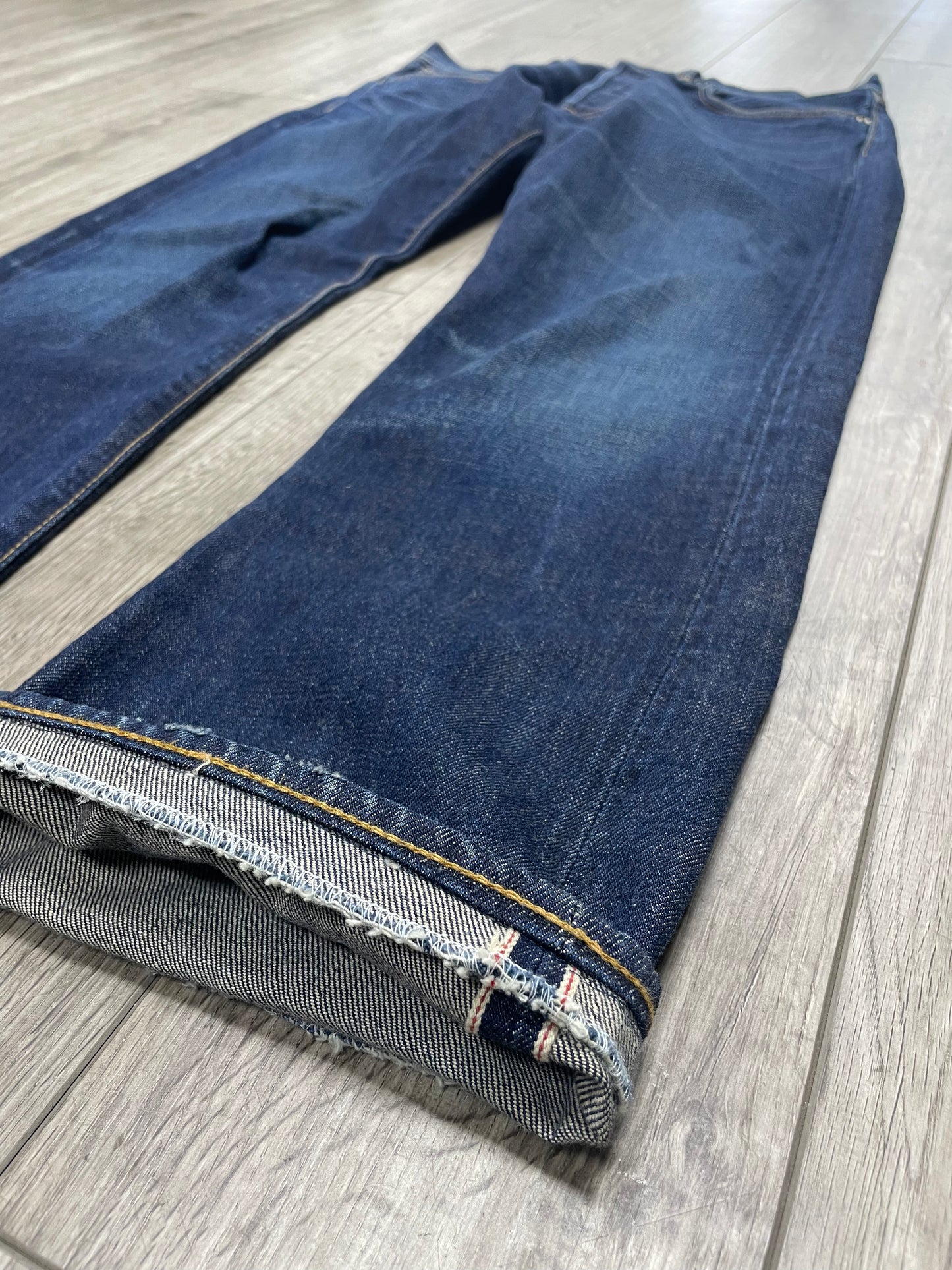 32-RRL Blue Selvedge Jeans