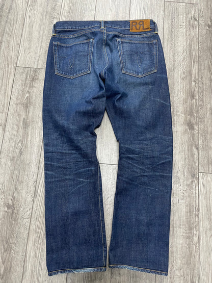 32-RRL Blue Selvedge Jeans
