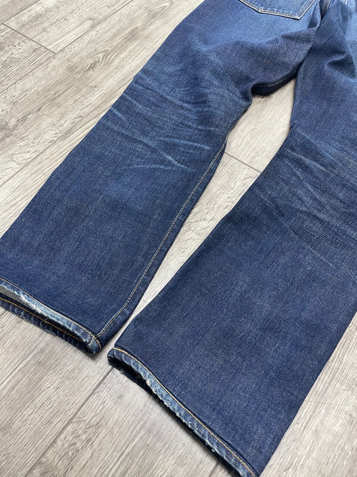 32-RRL Blue Selvedge Jeans