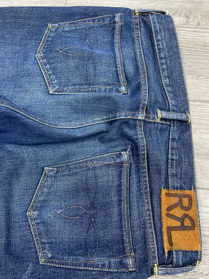 32-RRL Blue Selvedge Jeans