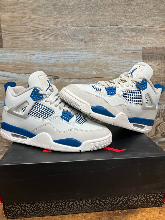 8.5-Air Jordan 4 Military Blue