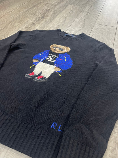M-Polo Ralph Lauren Ski Bear Wool Sweater
