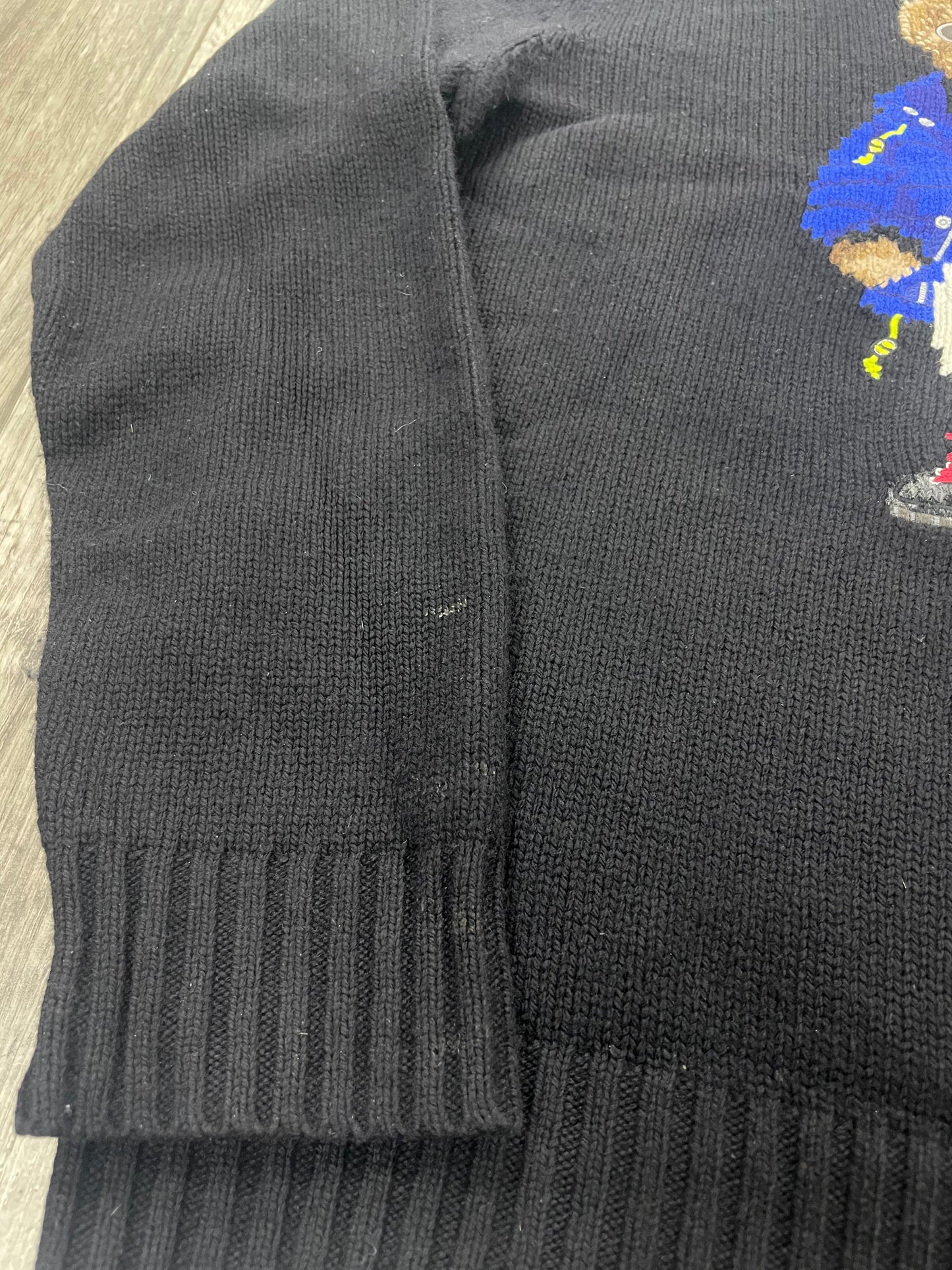 M-Polo Ralph Lauren Ski Bear Wool Sweater