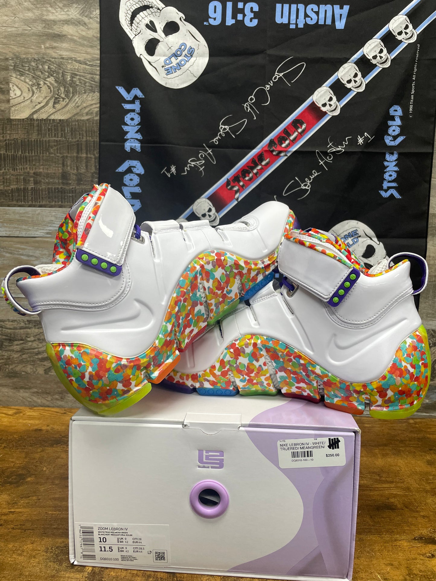 10 - Nike Zoom LeBron 4 Fruity Pebbles