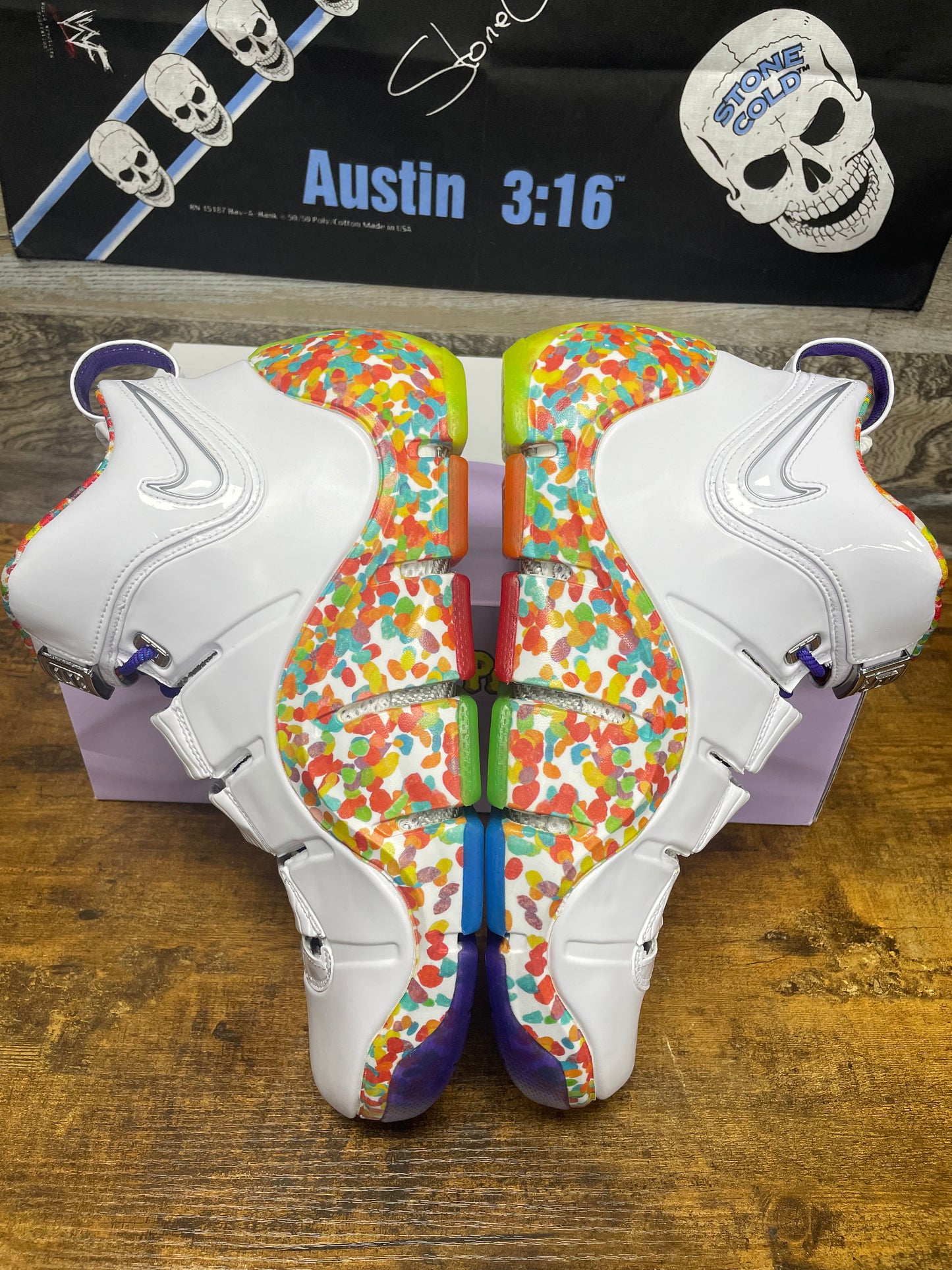 10 - Nike Zoom LeBron 4 Fruity Pebbles