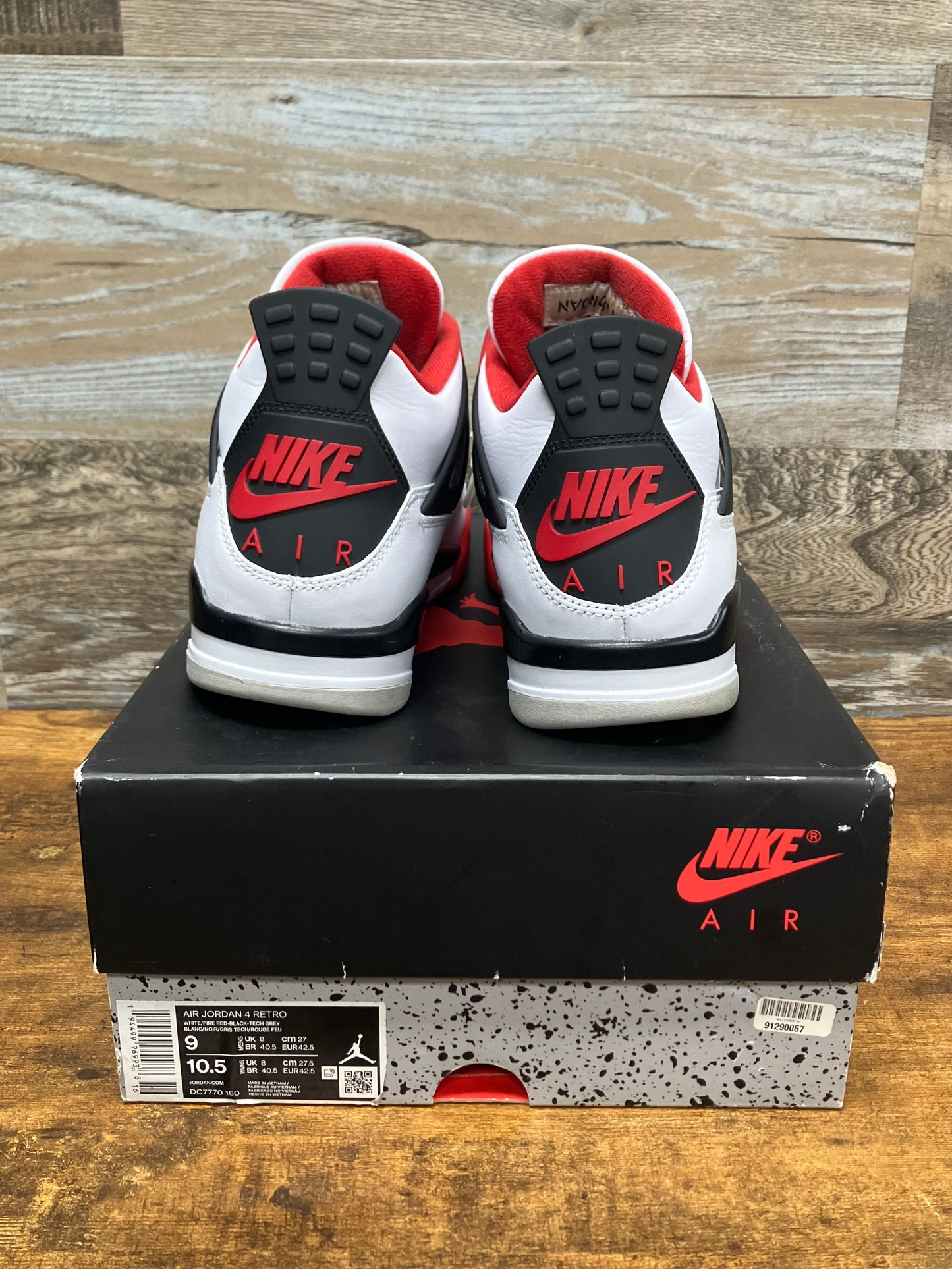 9-Air Jordan 4 Fire Red 2020