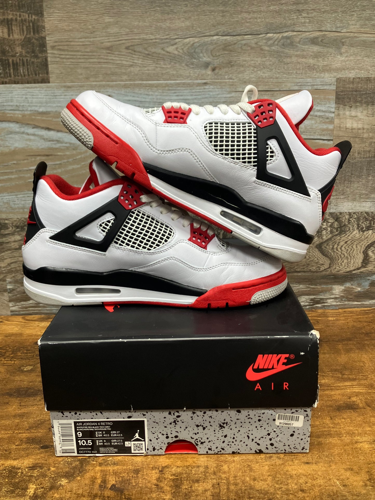9-Air Jordan 4 Fire Red 2020