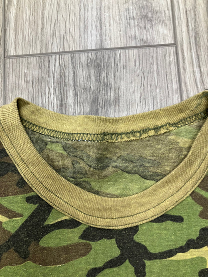 Vintage Camo Pocket Tee Size M