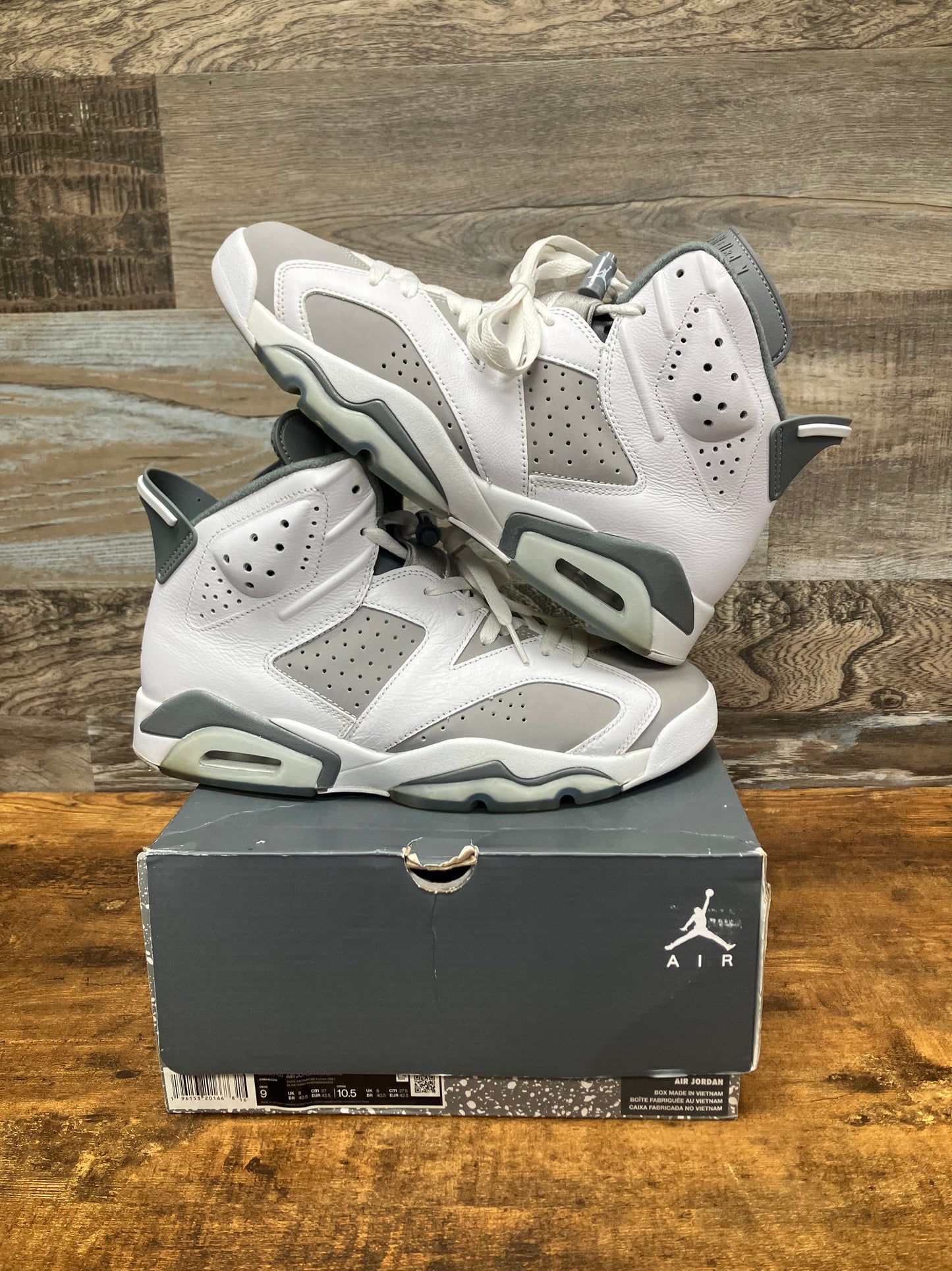 9-Air Jordan 6 Cool Grey