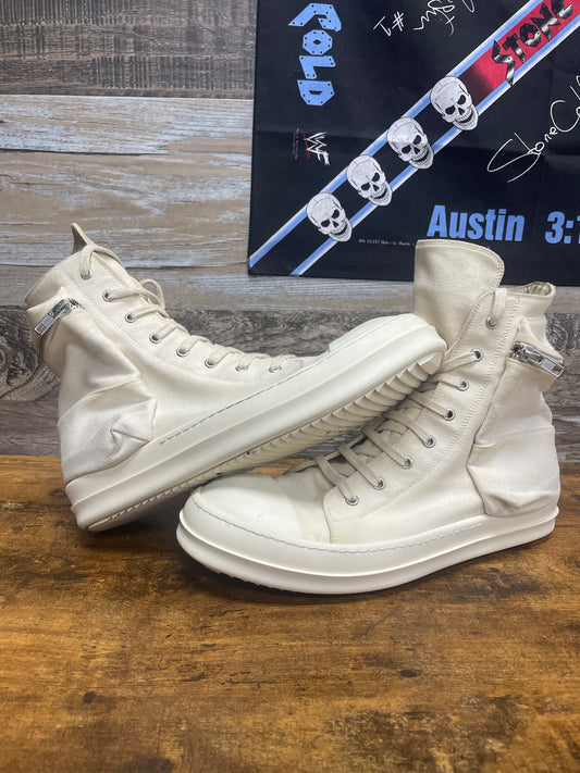 43-Rick Owens DRKSHDW Off-White Cargo Ramones