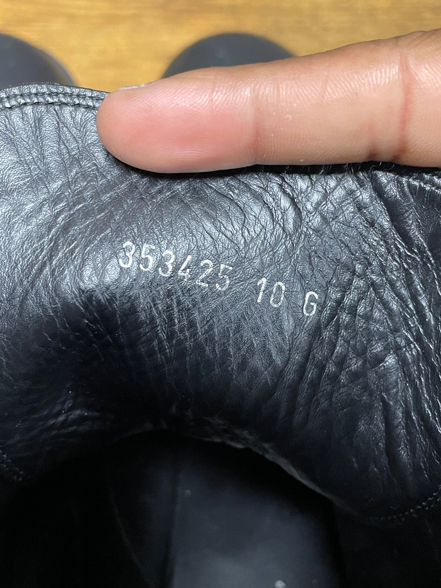 10-Gucci Lace-Up Combat Leather Boots