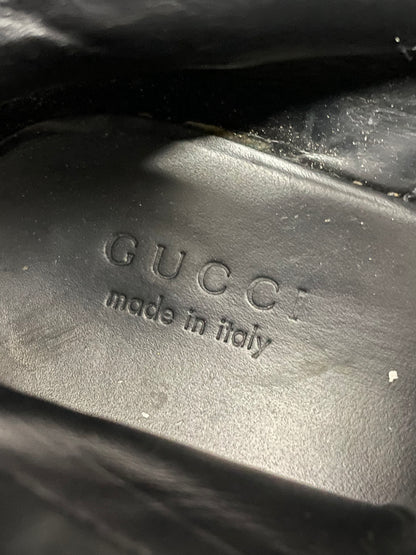 10-Gucci Lace-Up Combat Leather Boots